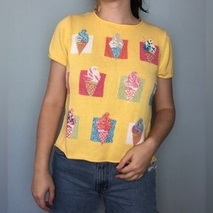 Bundle for Melissa❤️. Icecream sweater and teddy bear crewneck